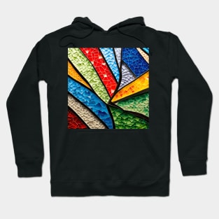 Colourful Mosaic Tiles Hoodie